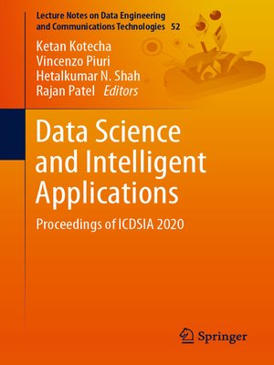 cover image of Data Science and Intelligent Applications